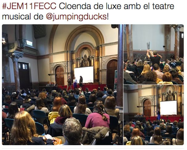 Cloenda de luxe amb teatre musical